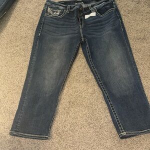 Vigoss Dark Blue crop 21” size 14
